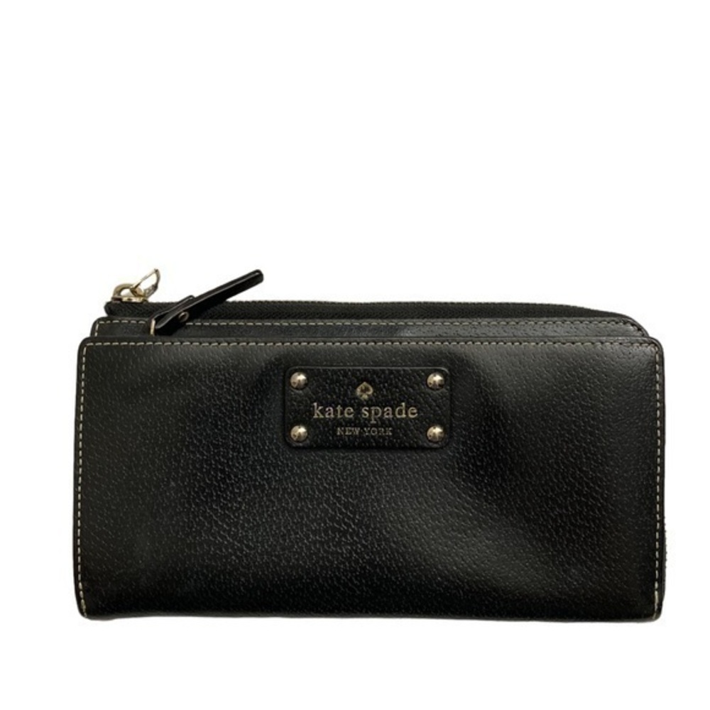 Kate spade black clutch wallet